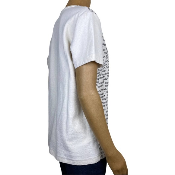 Make It Good Organic Heart Printed Shirt Med - Picture 5 of 11